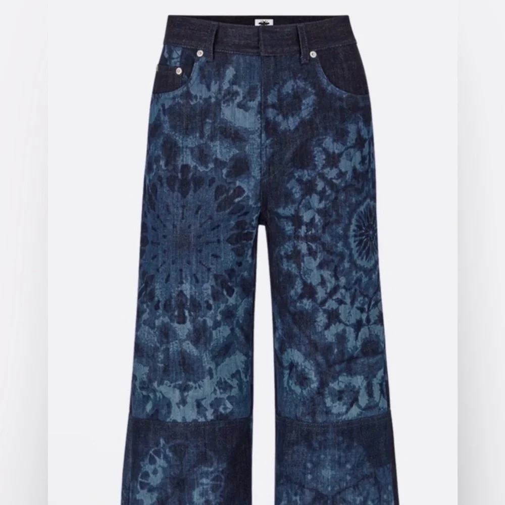 Christian Dior Kaleidoscope Tie Dye SS01 Archive Galliano Era Rare Dior Denim 10 - Picture 2 of 15